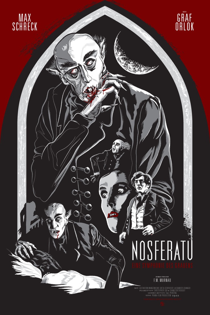 Постер к фильму Носферату: Симфония ужаса (1922)